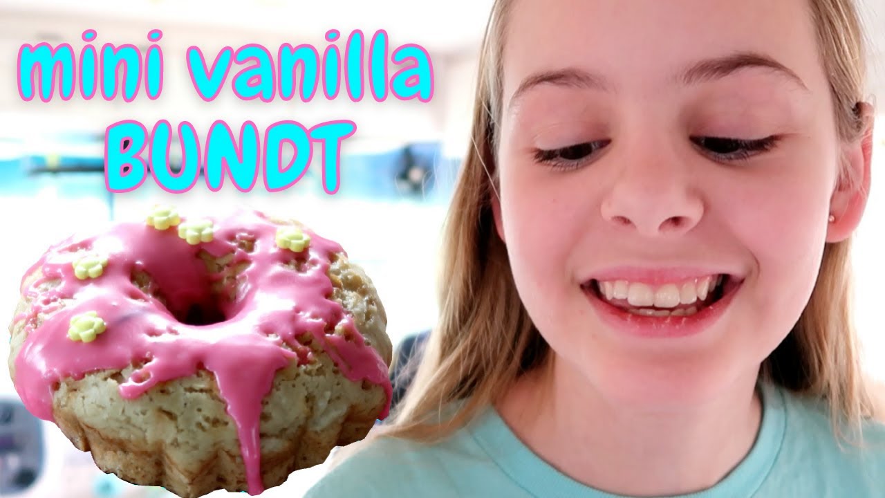 DASH MINI BUNDT RECIPE - VANILLA!! YUM!!