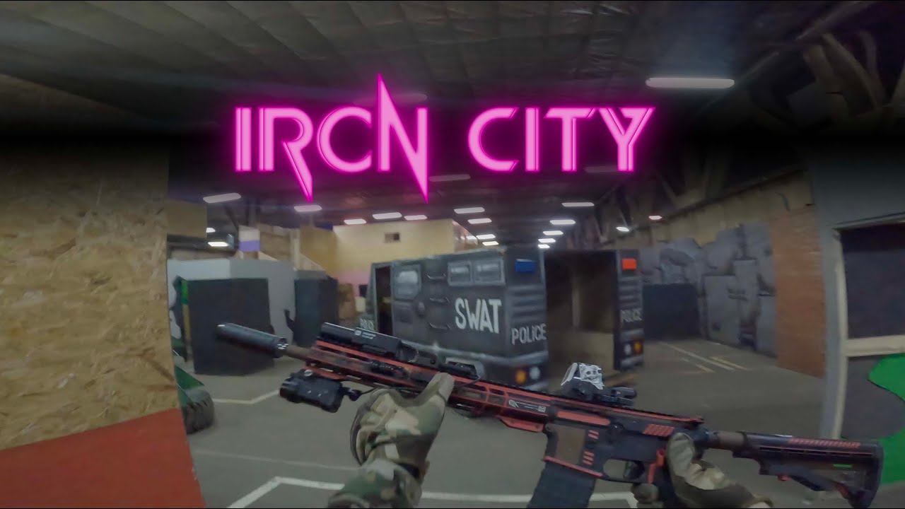 СТРАЙКБОЛ CQB // ЛАМПОВЫЙ ПОЛИГОН IRON CITY // WOLVERINE MTW GAMEPLAY