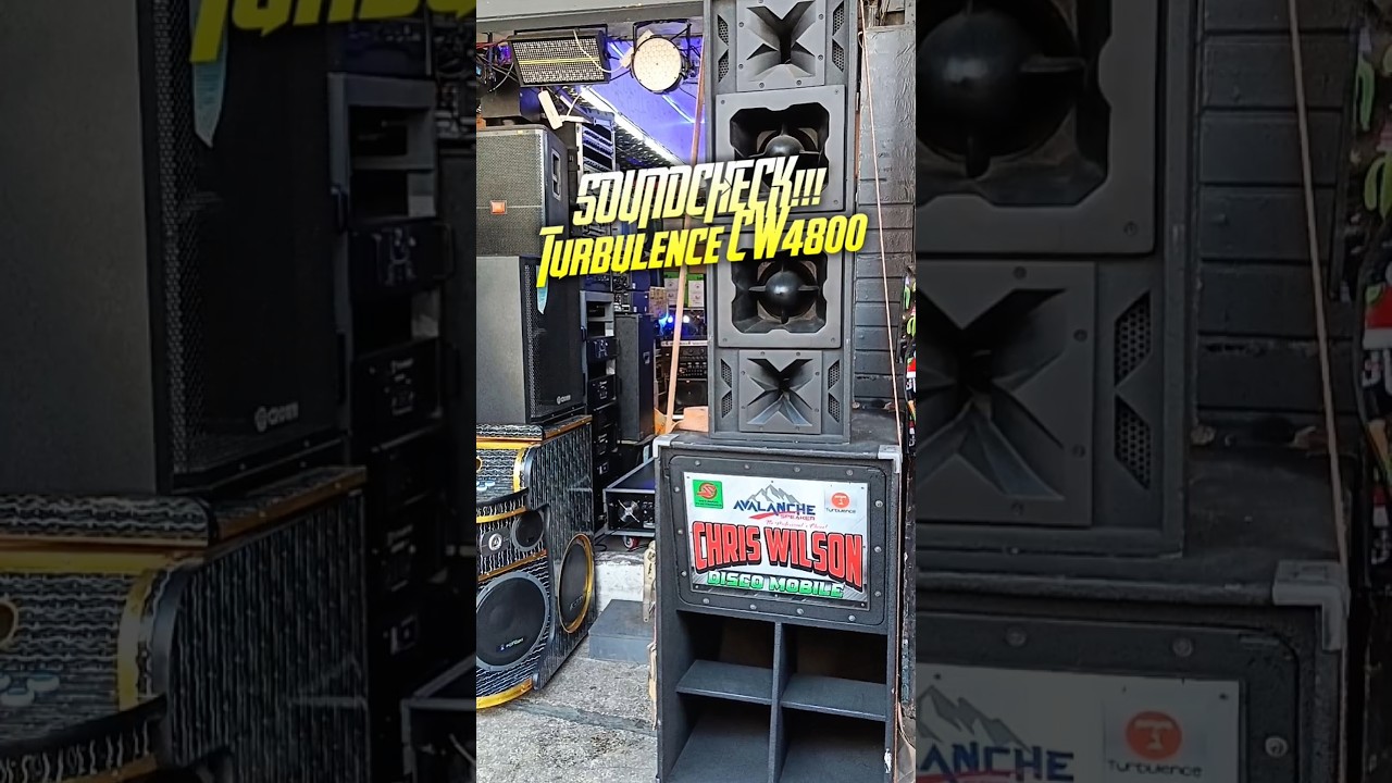 Turbulence CW4800 POWER AMPLIFIER (By Skyjham Elx) #youtubeshorts #shorts #trending