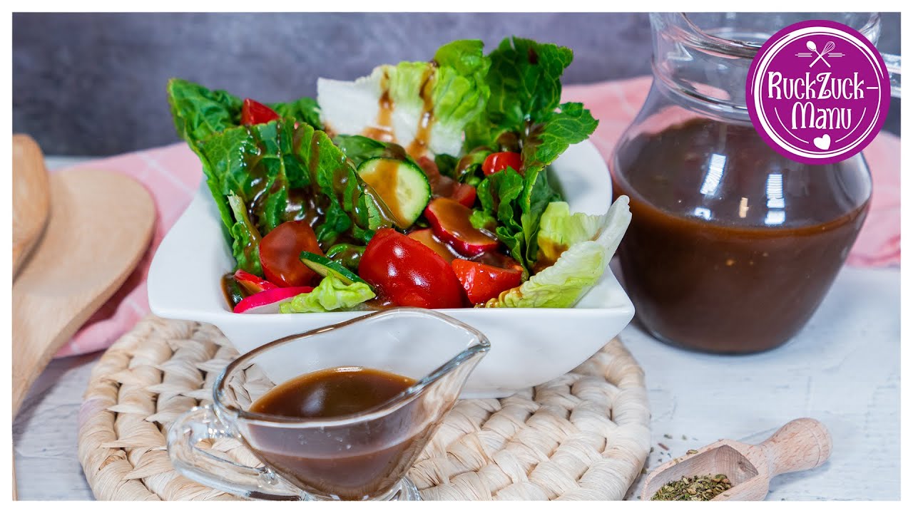 Leckeres Balsamico Dressing - auf Vorrat - Thermomix® TM5/TM6