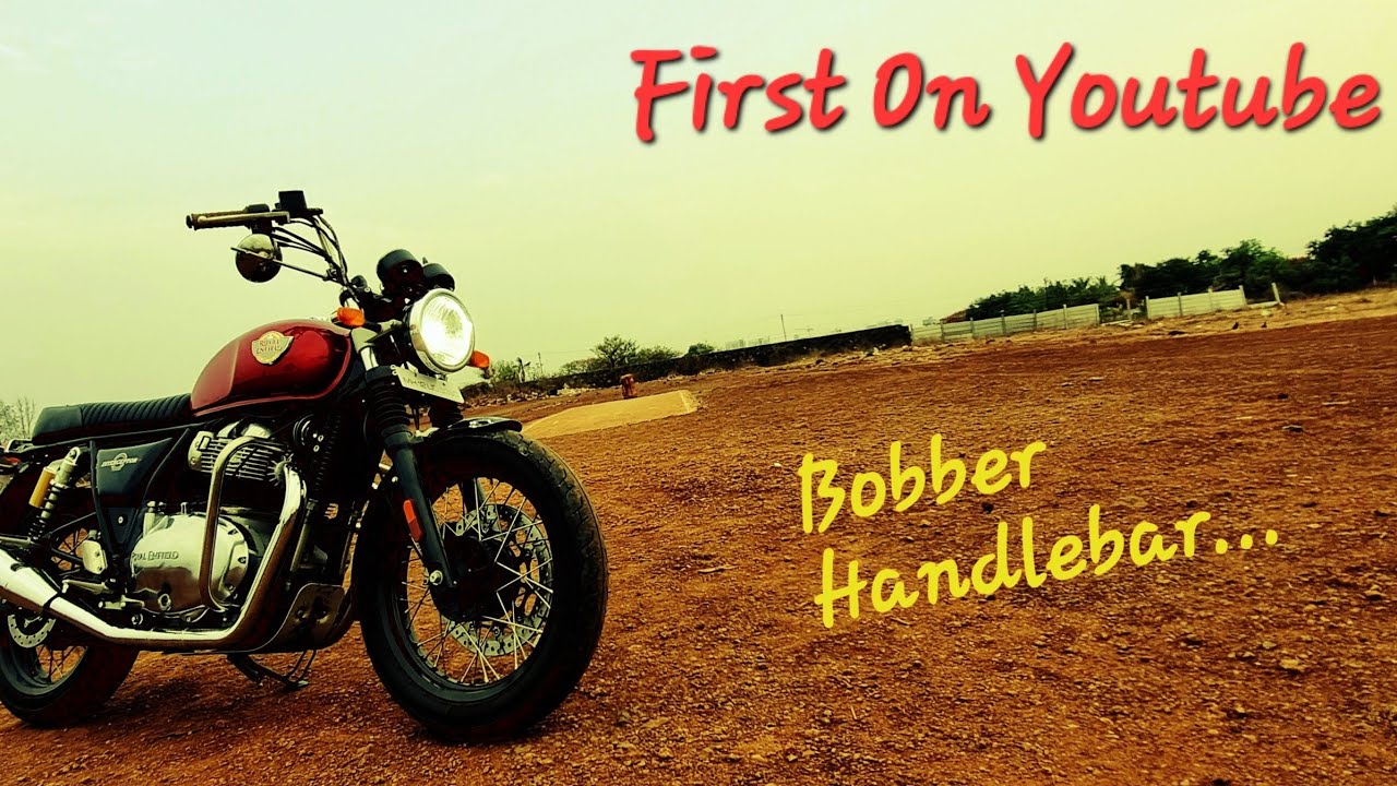 Bobber Handlebar on Interceptor 650 Custom Retro Build Project (Part 2)