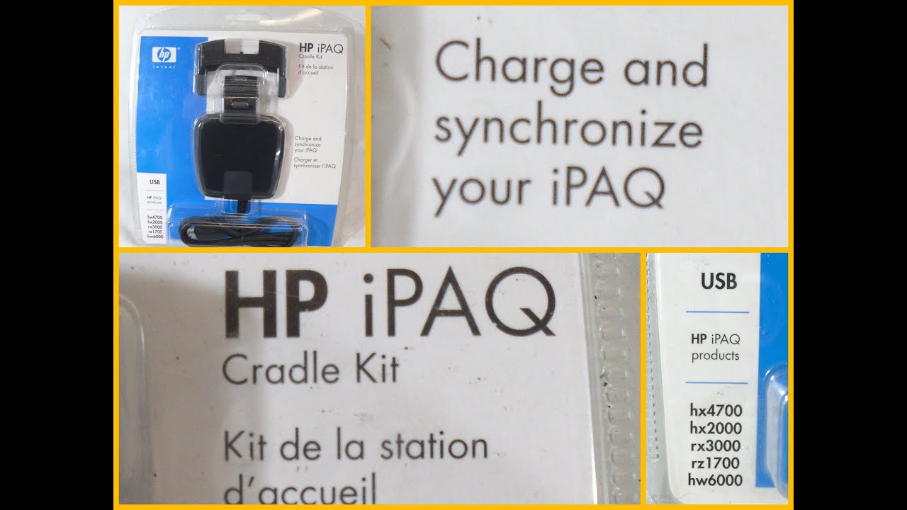 HP iPAQ Cradle Kit HX4700 HX2000 RX3000 RZ1700 HW6000 Docking Station NEW BNIB