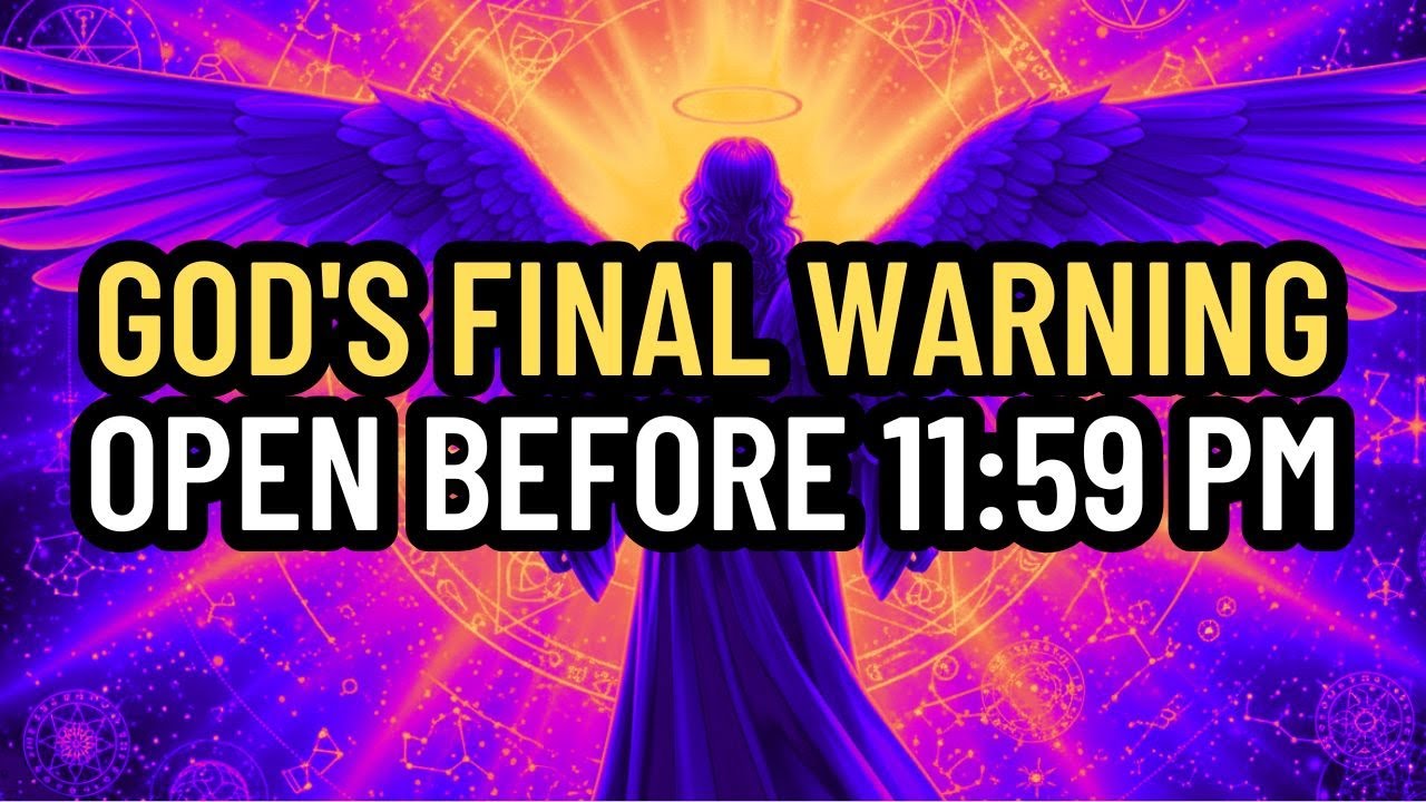 Chosen Ones: God Is in Tears — He’s Been Warning You, Don’t Ignore This