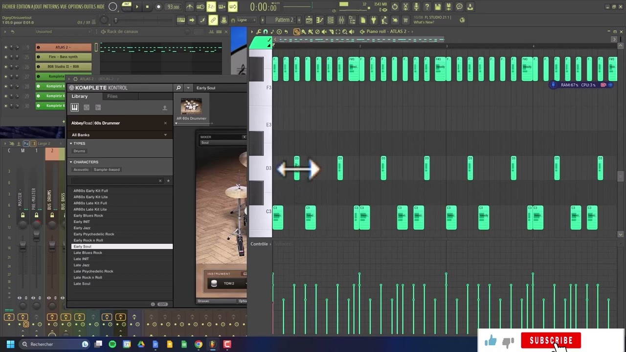 TUTO DRUM HIP HOP  - Apprendre à faire des rythmes hip hop - 1er Tuto : Boombap et Lofi