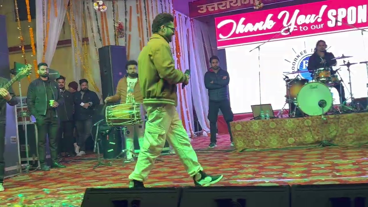 Jassi Gill Live Performance/ Bageshwar/Utryani/ BabbalRai /Utryani Kautik