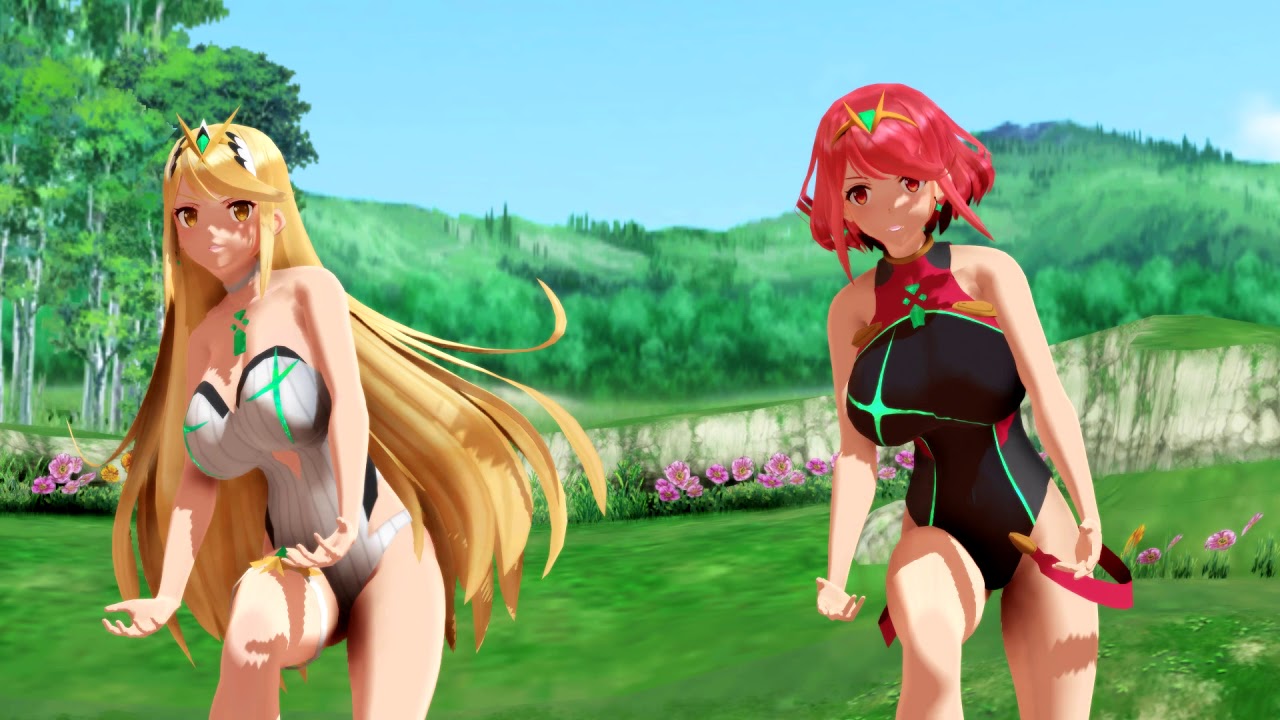 [Mmd XC2] Mythra & Pyra Snobbism