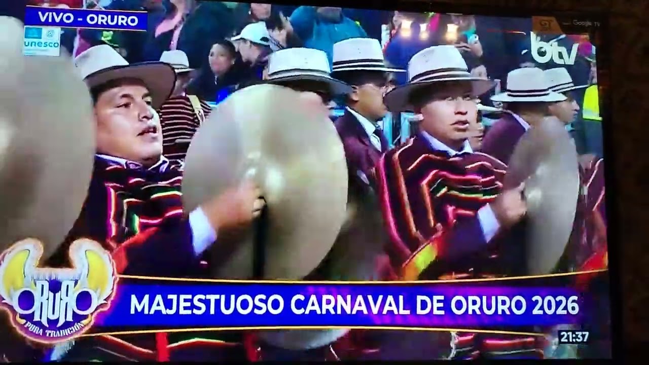 Carnaval de Oruro 2026 Diablada Ferroviaria 