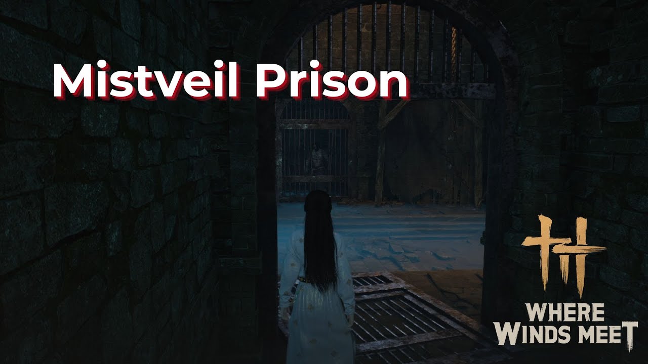 Where Winds Meet - Mistveil Prison Full Gameplay | Path of the Brave Second trial