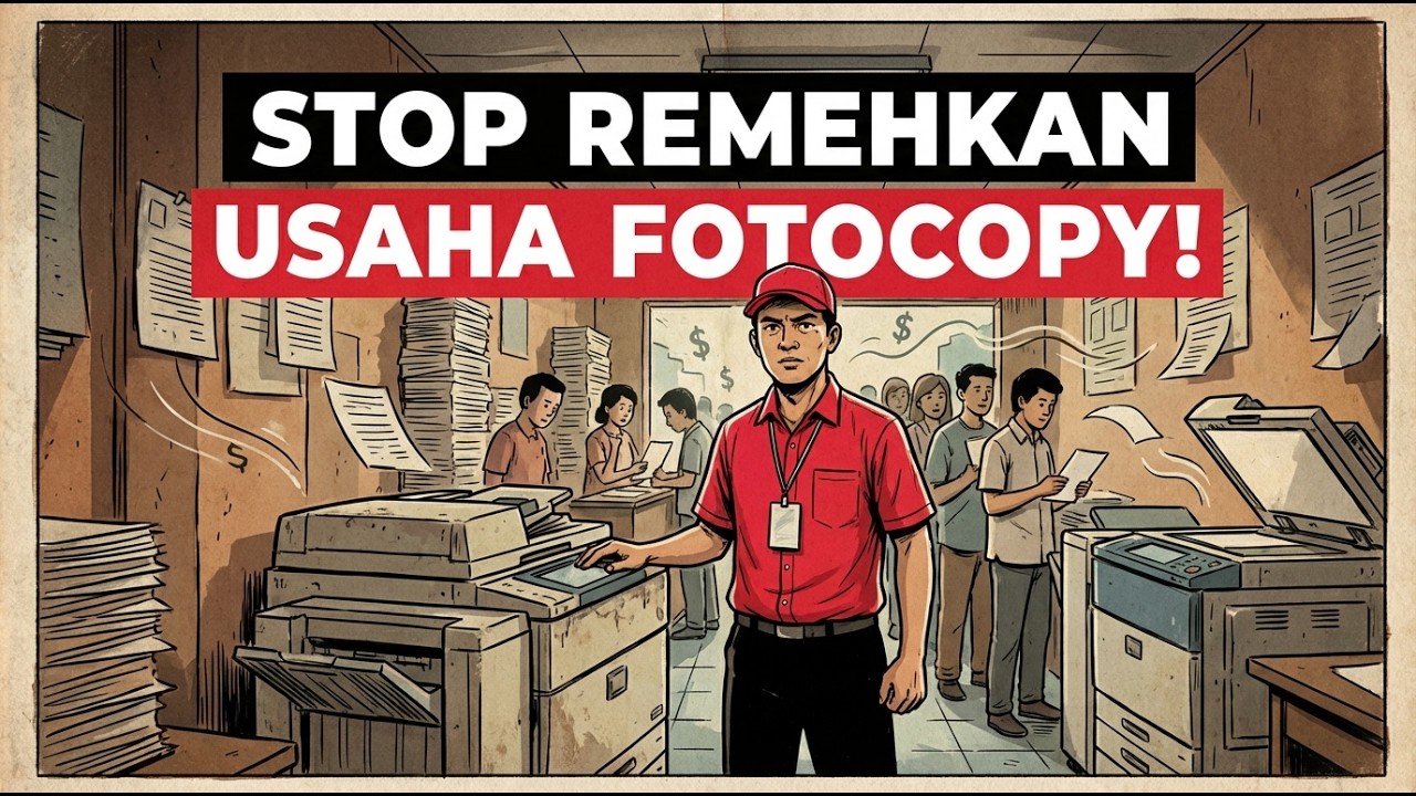 RAHASIA BISNIS FOTOCOPY YANG TAK PERNAH MATI MESKI JAMAN SERBA DIGITAL