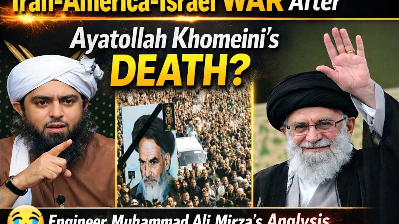 Iran America Israel War Ke Baad Ayatullah Khomeini Ki Death Ki Haqeeqat | Engineer Mirza 