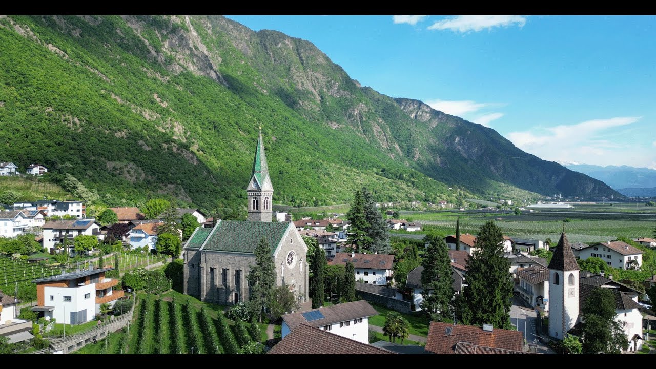 Gargazon von oben - Nachhaltige Gemeindeentwicklung im Etschtal