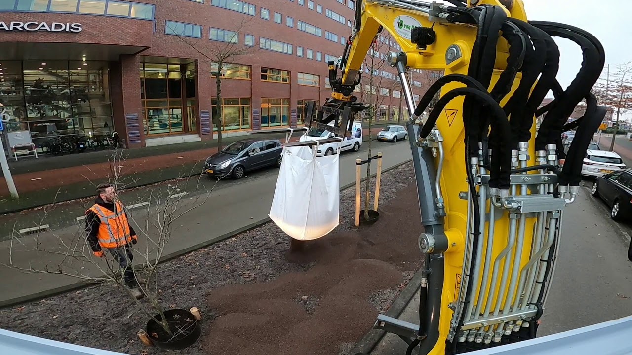 Grondwerk prairie beplanting