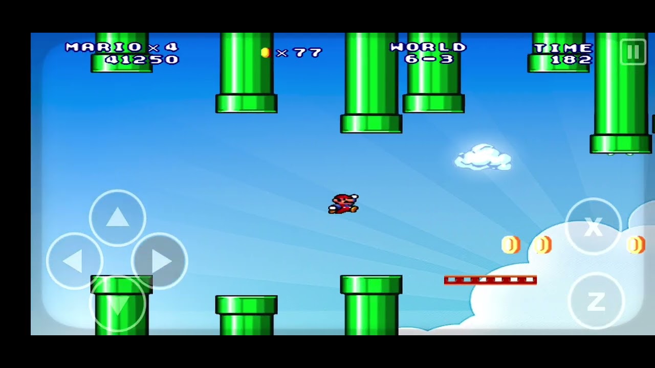 Mario forever 🍄world 6 gameplay video on 2x speed
