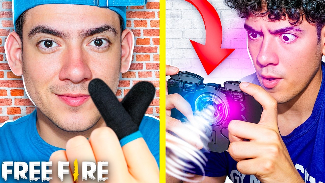 Probé 10 PRODUCTOS VIRALES para MEJORAR en FREE FIRE !! | TheDonato