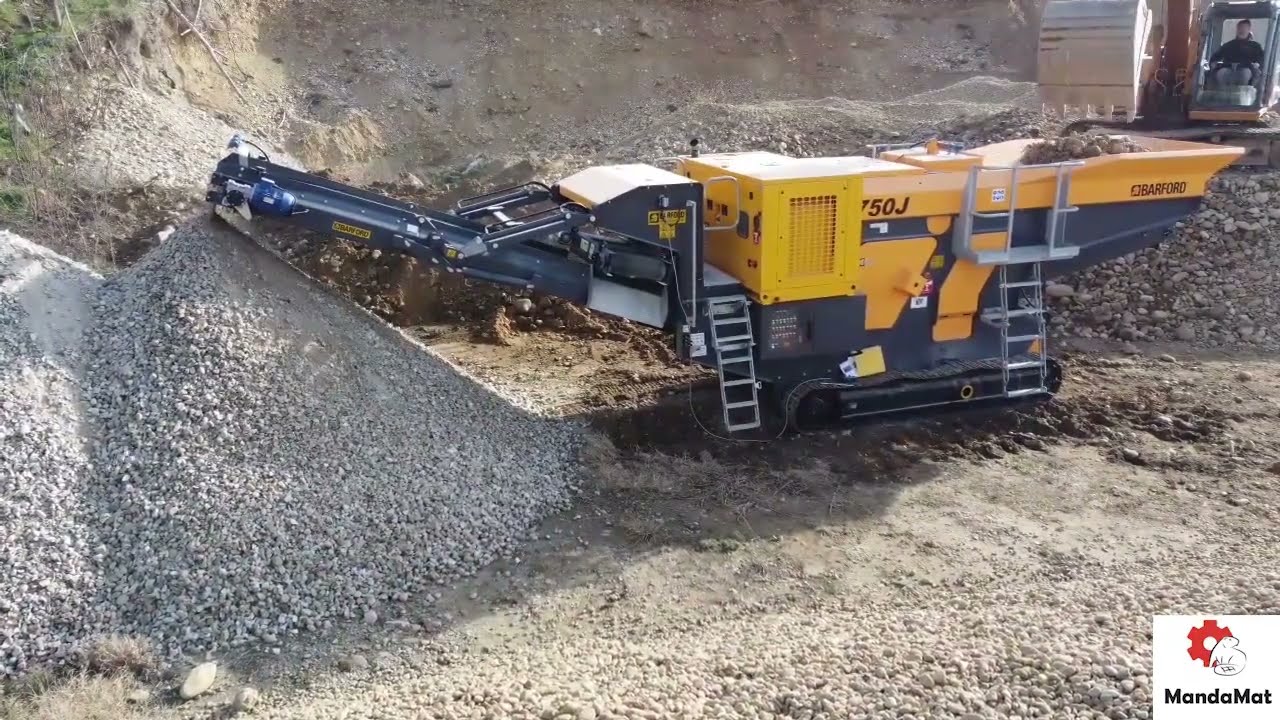 Concasseur BARFORD 750J, LE PREMIER EN FRANCE !!!