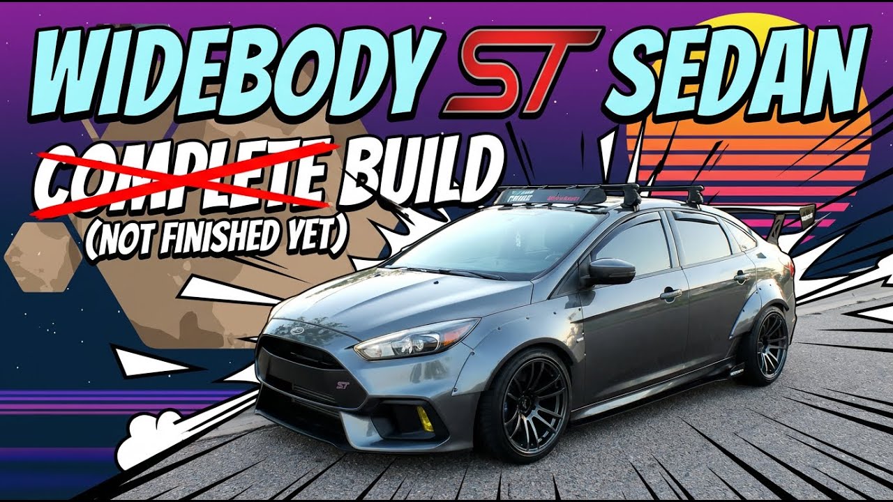 My Widebody ST Sedan Build | Timelapse Compilation (Not Finished Yet)