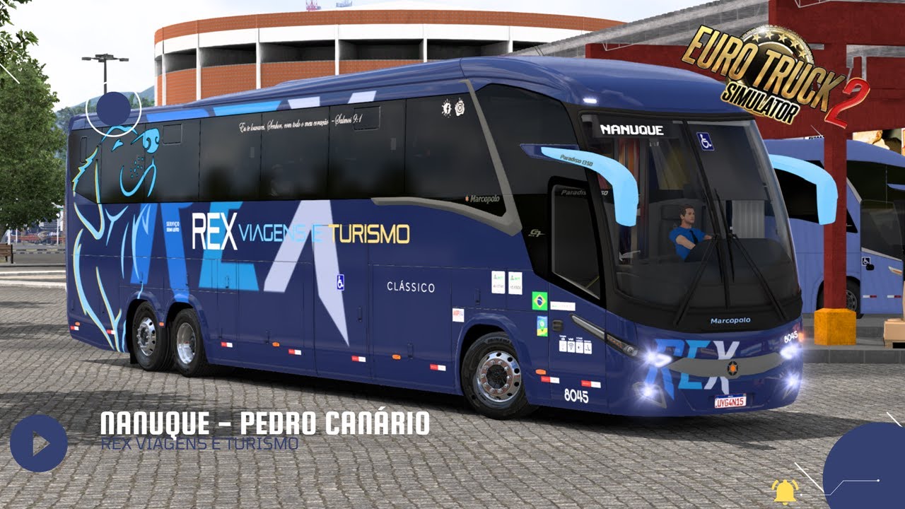 ETS 2 - Novo New G7 1350 da Rex Viagens e Turismo