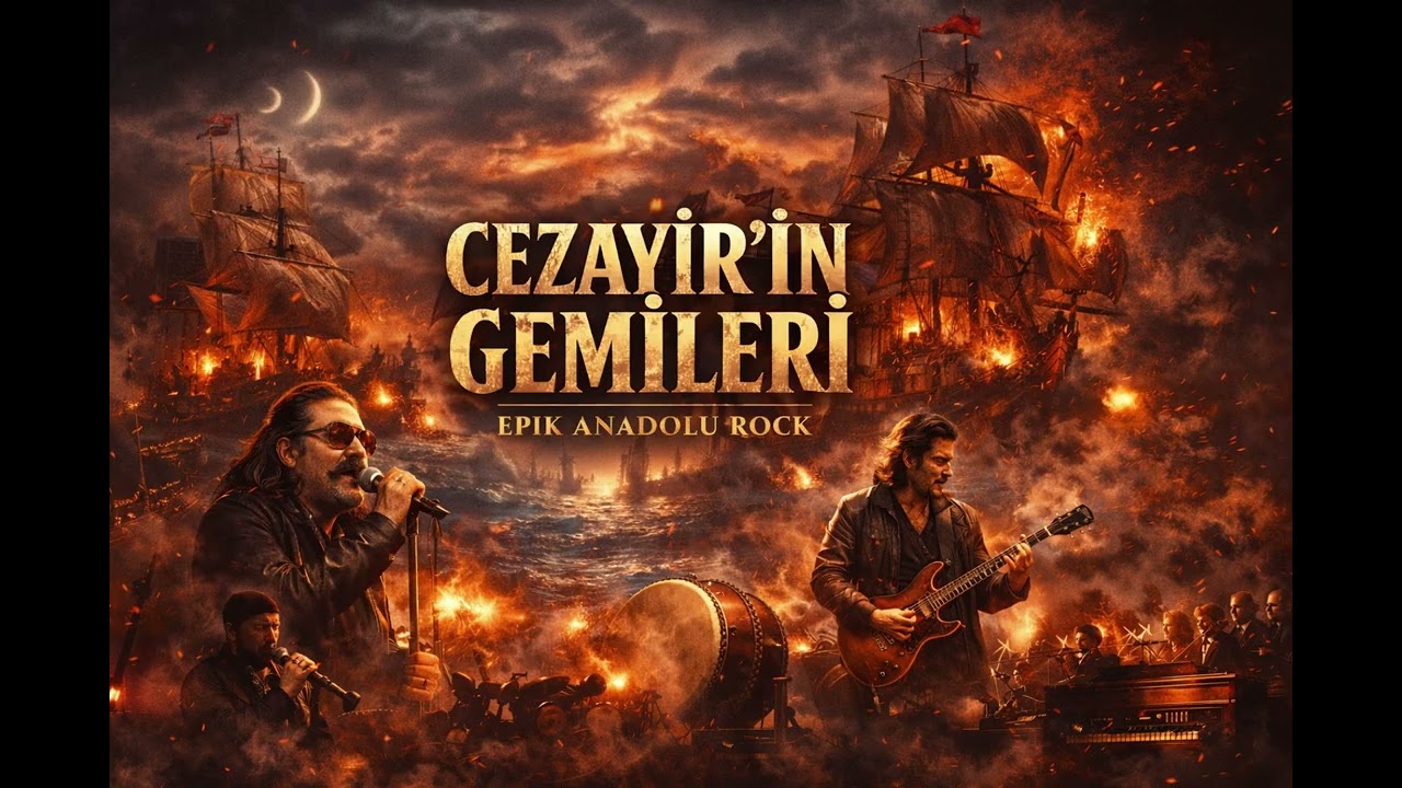 Cezayir’in Gemileri (2026) | Epik Rock Uyarlama – Sinematik Savaş Atmosferi!