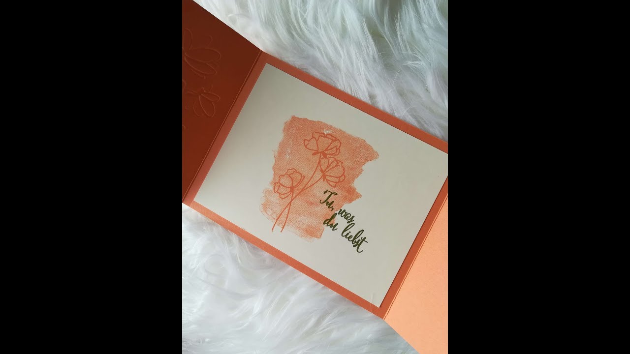 Vielen Dank mit Stampin` Up! 