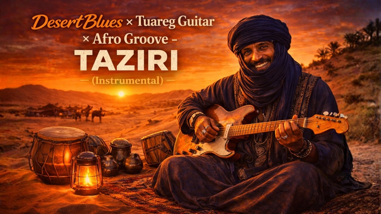 Desert Blues × Tuareg Guitar × Afro Groove | TAZIRI
