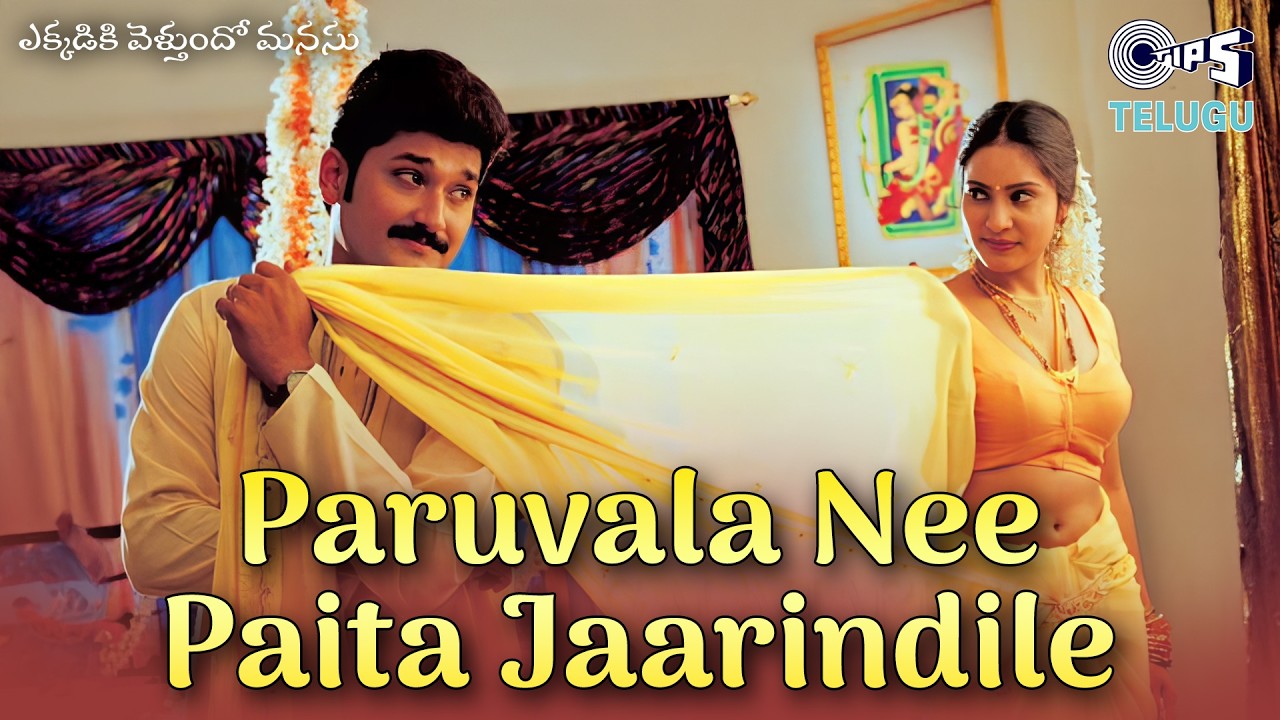 Paruvala Nee Paita Jaarindile | Ekkadiki Veltundo Manasu | Sai Kiran | Jeans Srinvas, K.S. Chithra