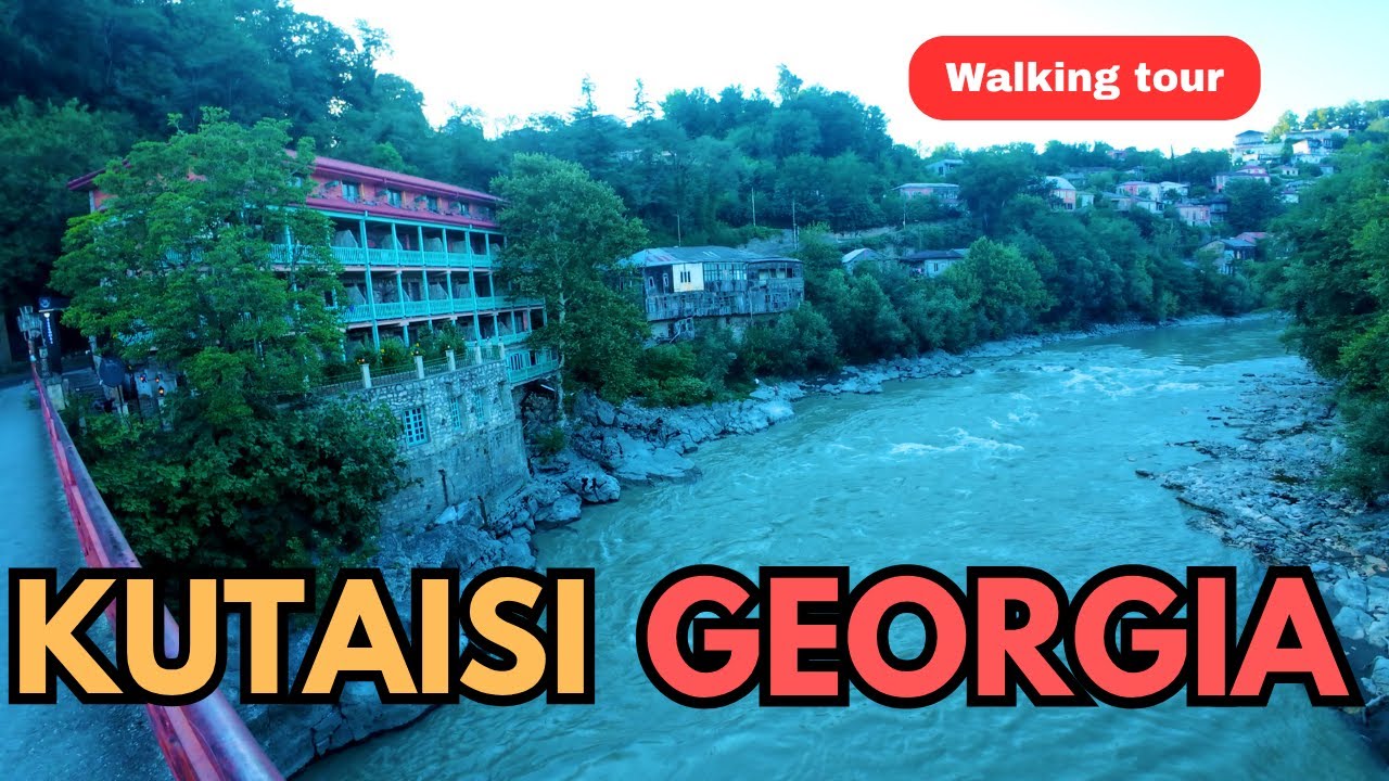 Kutaisi Georgia Virtual Tour 4K | Sakartvelo 2025