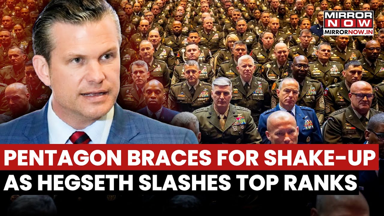 Pentagon Plans Major Military Reshuffle, Fewer Generals To Report To Hegseth? Watch