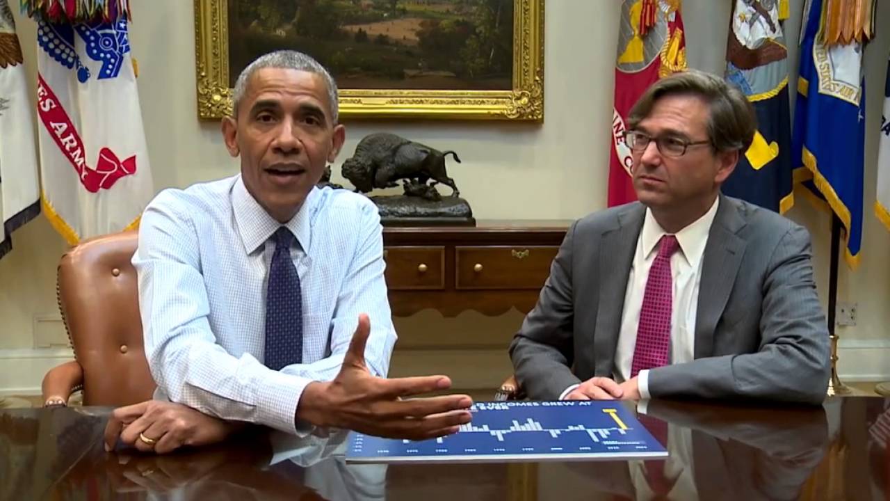 Obama: Poverty Falling, Income Growing At Record Rate