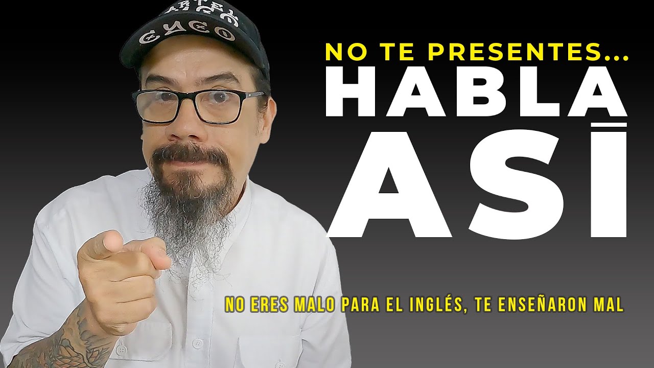 Cómo iniciar una conversación en inglés SIN PRESENTARTE