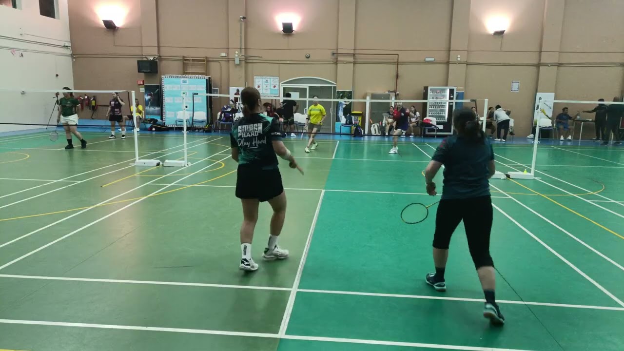 Badminton queuing with D' Ace Monday_Feb. 16, 2026_Micho, Kutchie, Hazel & Fame