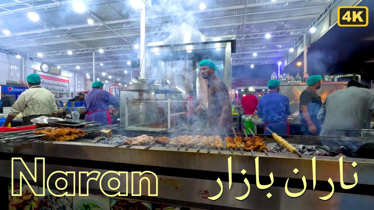 Naran Bazar at Night: A Fascinating Glimpse of Kaghan Valley's Local Life!