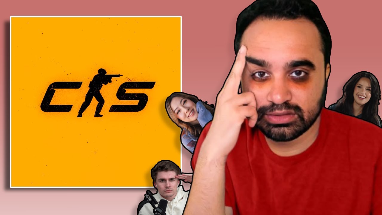 Ludwig joins Squeex Valkyrae and Fuslie to play CS 2 (multi Cam Multi POV edit)