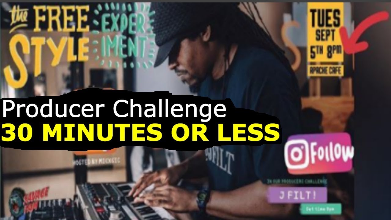 JFilt Takes The 30min. Producer Challenge