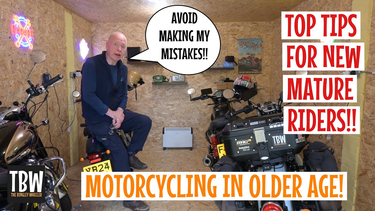 Advice for motorcycling in older age!