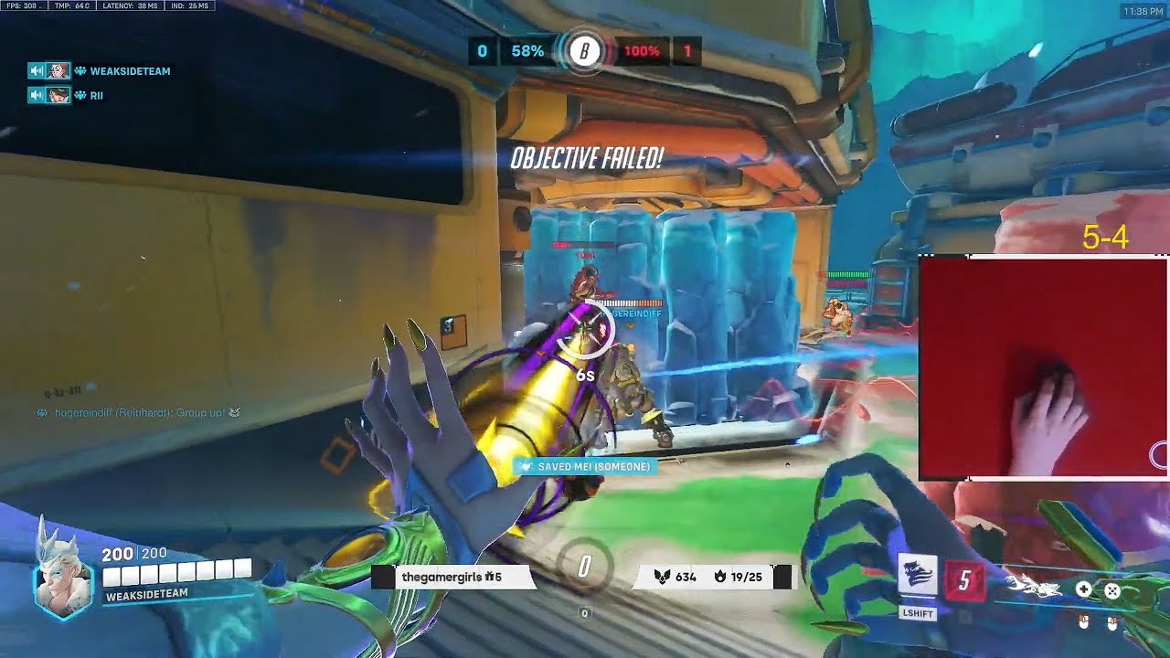 Gale Adelade Moira Overwatch 2 Top 500 Gameplay (OLD VOD)