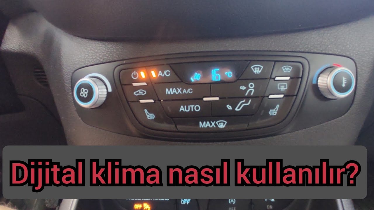 Dijital klima nasıl kullanılır?