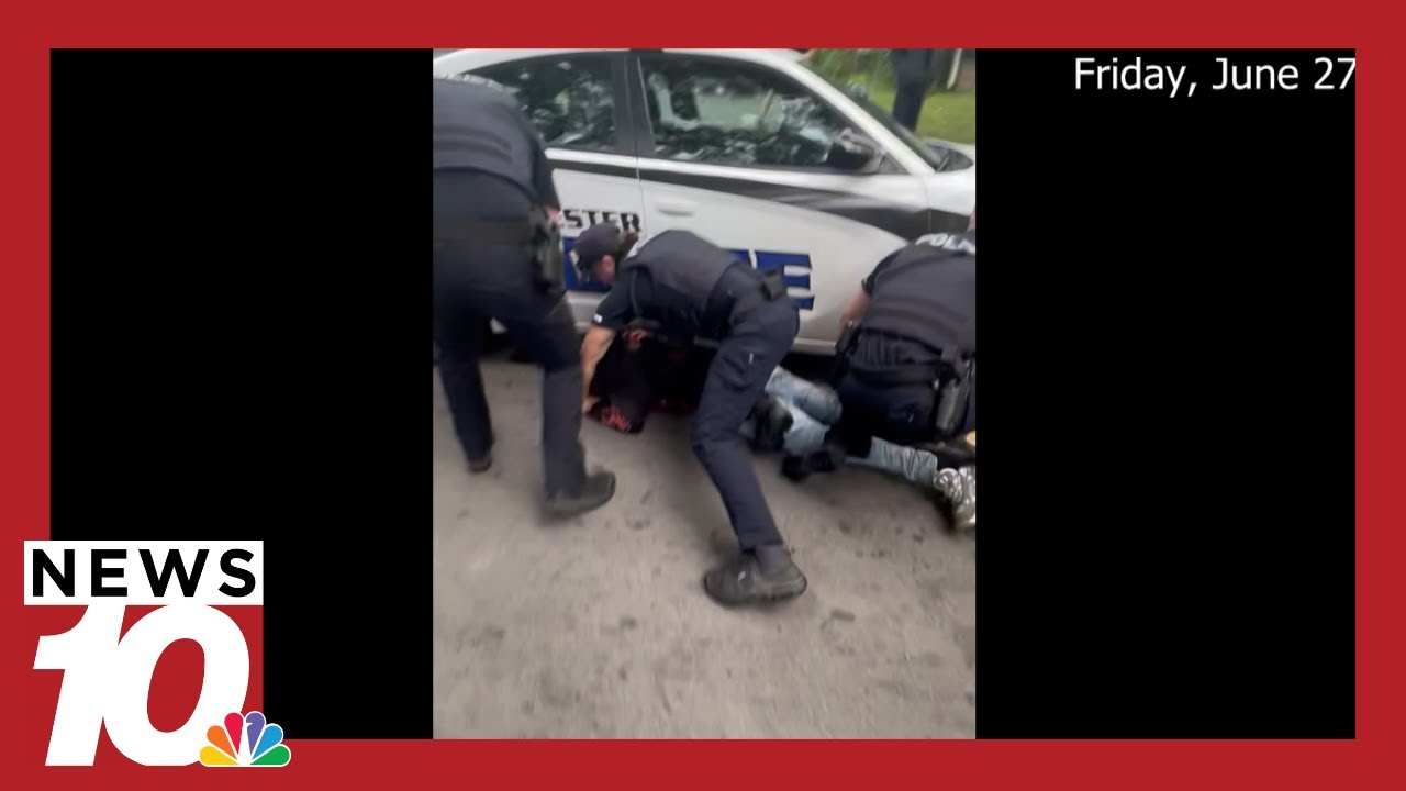 Video shows tense confrontation between police, residents after illegal mini bike crash in Rochester