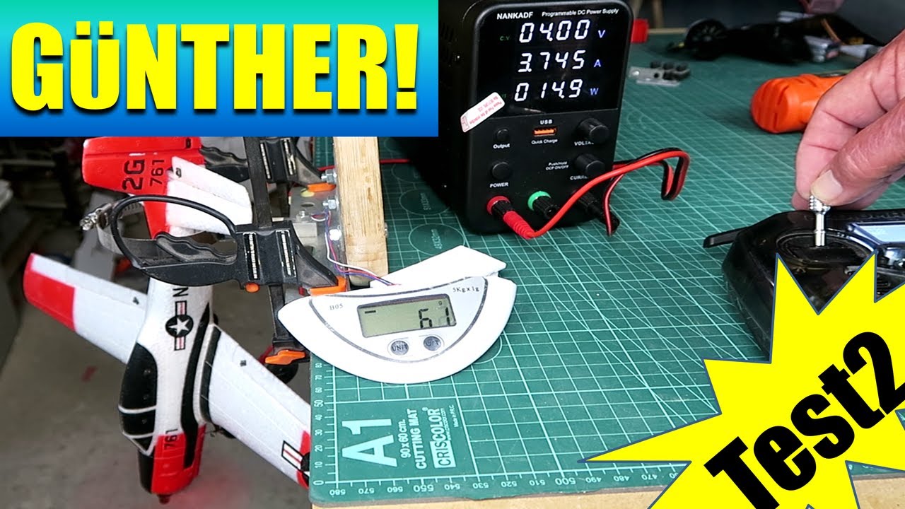 Gunther vs. Standard Propellers: Which Gives More Thrust & Power? (RC Plane Test)