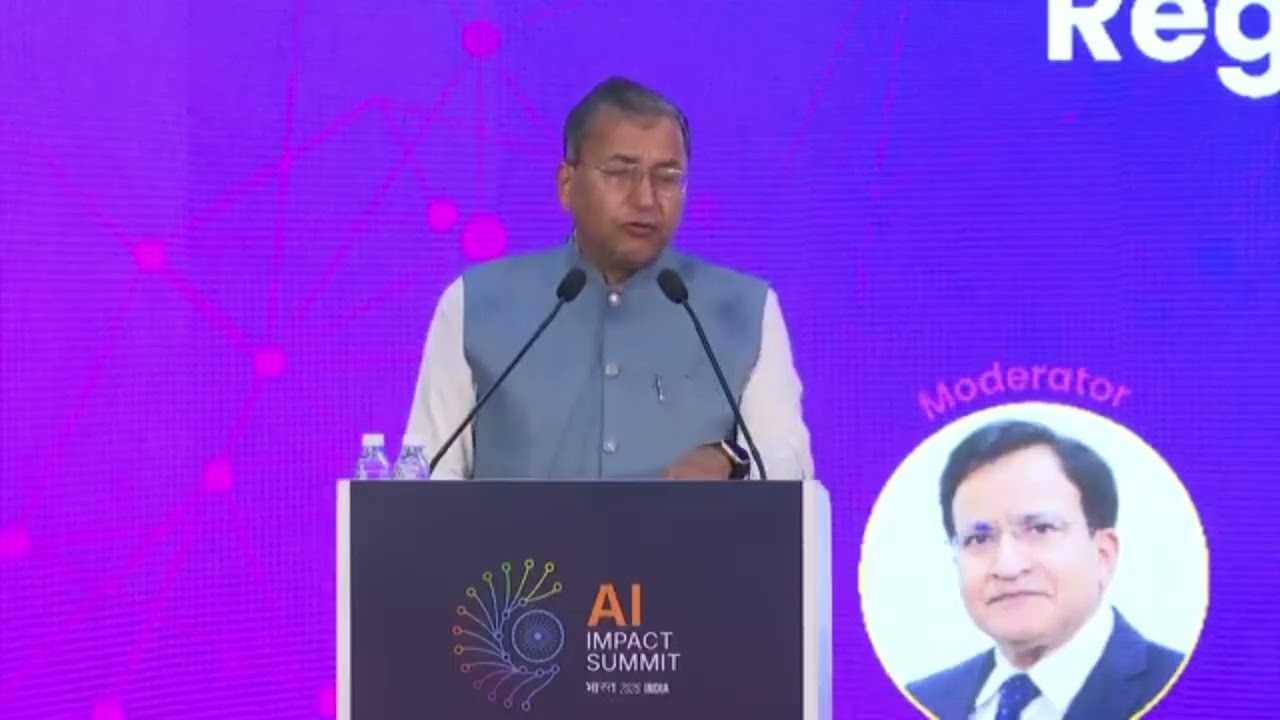 Shri Raj Shekhar Joshi at India AI Impact Summit 2026 on panel of Atal Innovation Mission,Niti Aayog