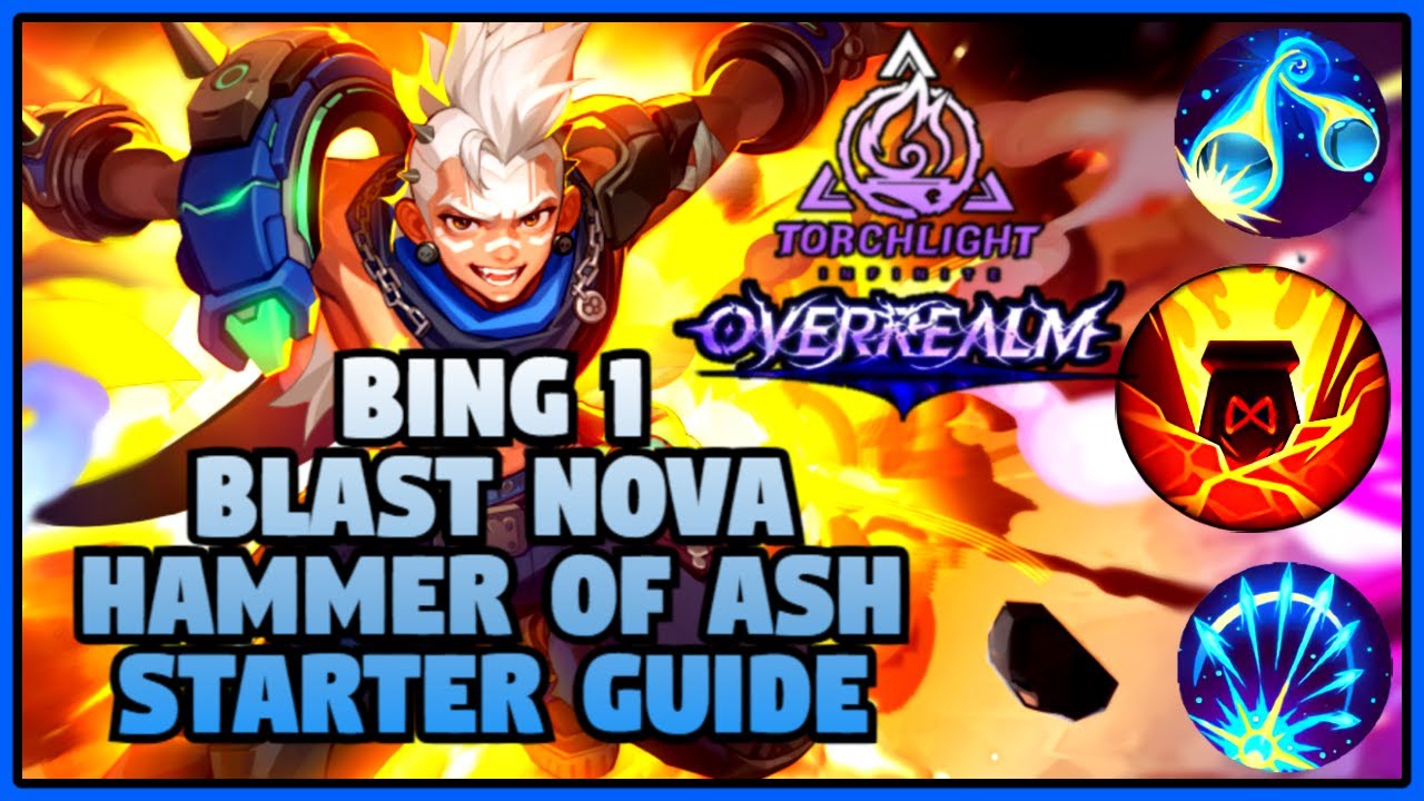 [Torchlight Infinite] BING 1: Молот пепла. Руководство по сборке для начинающих — SS10 Overrealm