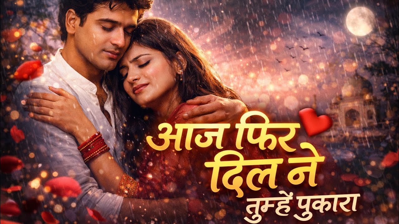 आज फिर दिल ने तुम्हें पुकारा ❤️ | 90s Bollywood Romantic Song | Heart Touching Hindi Love Song