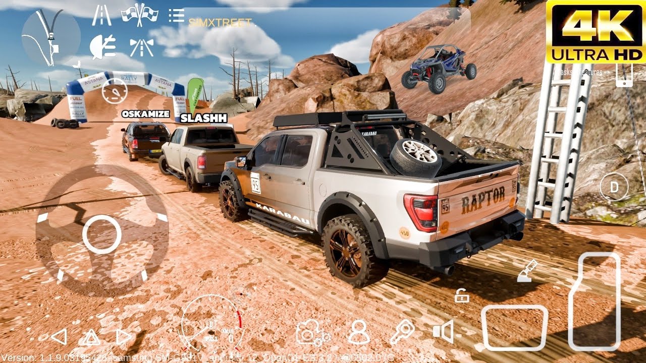 Ford F-150 Raptor, Dodge RAM & Toyota Hilux Convoy - Car Parking Multiplayer 2 Gameplay