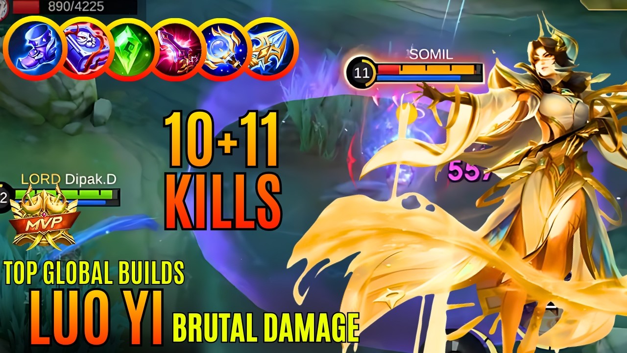 DON'T MISS THIS MATCH IF YOU ARE LUO YI USER | MLBB | #mobilelegends #mlbb