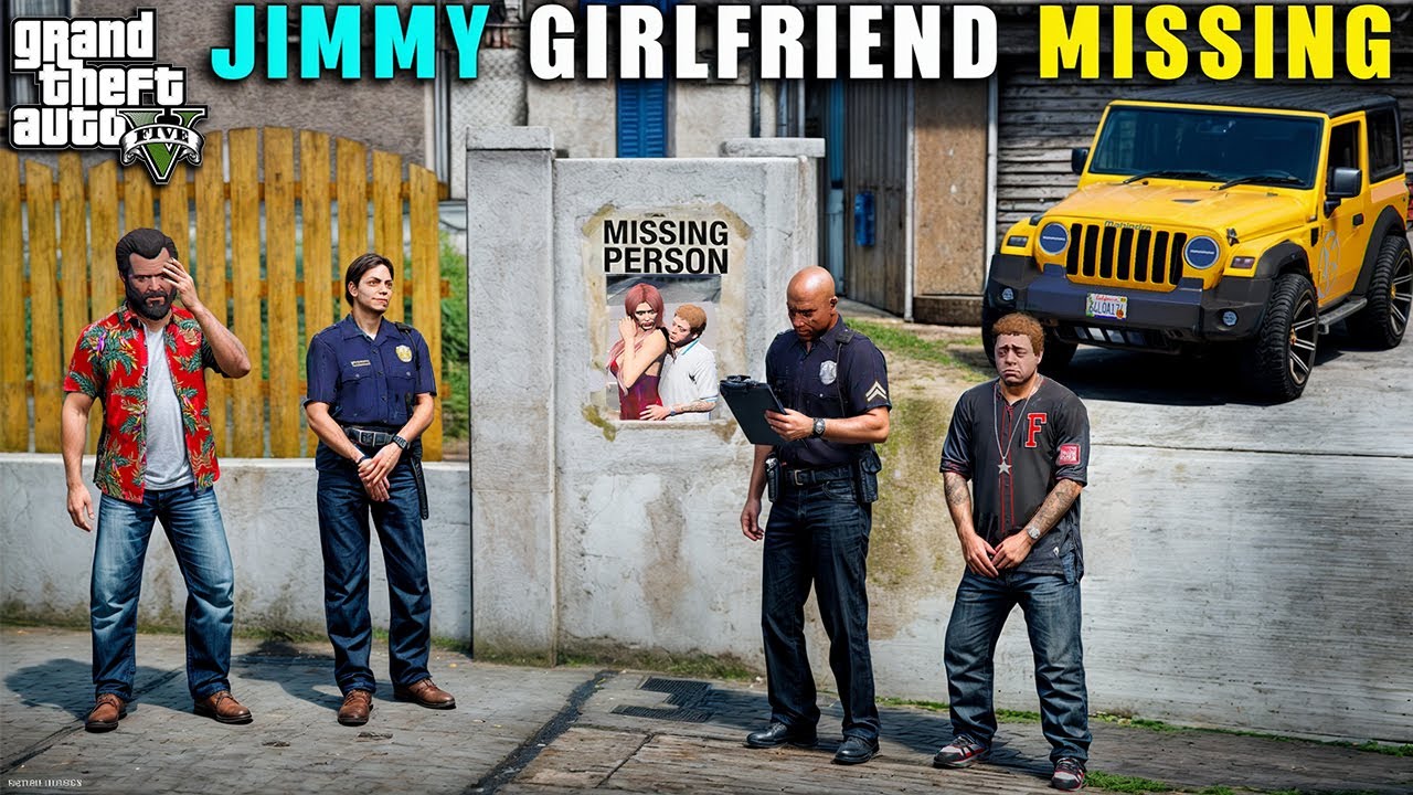 Jimmy Girlfriend City Se MISSING 😭 | Jimmy Roya Aansu Bahaane Laga 😢 | Gta 5