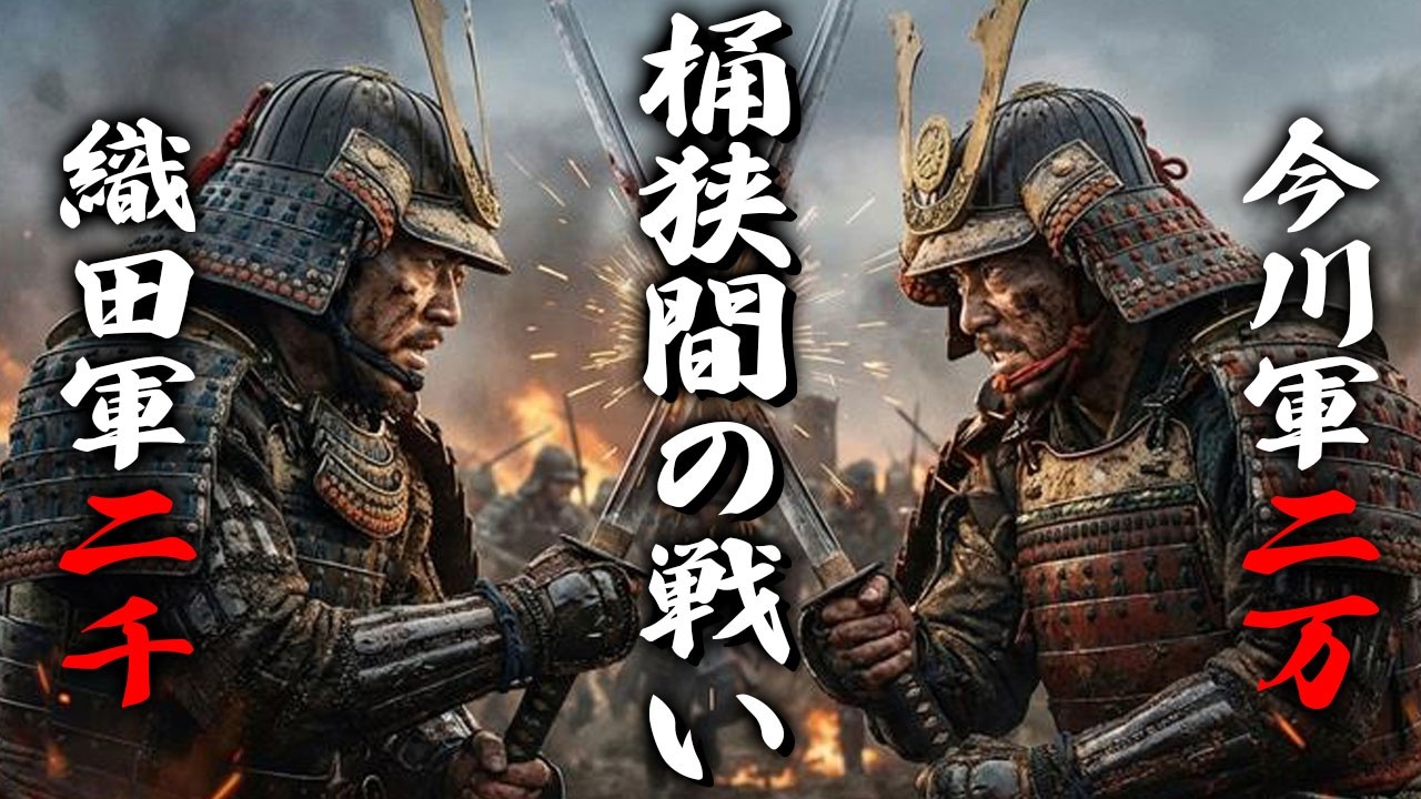 【完全再現】桶狭間の戦い｜二千の軍勢で織田信長はどうやって2万の軍勢に打ち勝ったのか！？