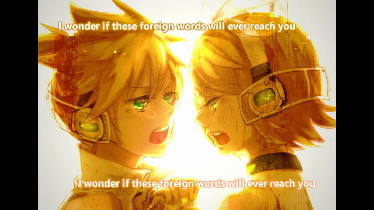 【Kagamine Rin (Append Warm), Kagamine Len (Append Serious)】Hello Again 【Eng. Subs】