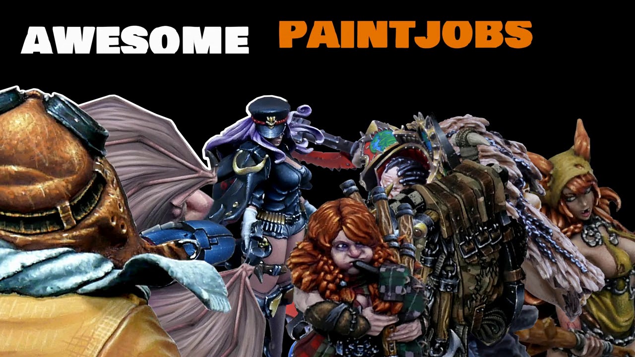 Kujo Painting - Miniature Painting Channel Intro 2021