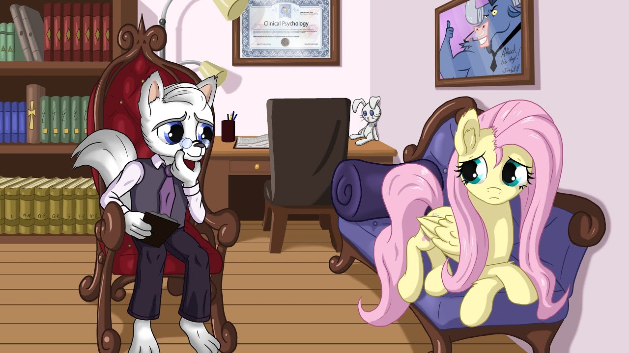 Fluttershy's Therapy Visit - A Moment With DRWolf