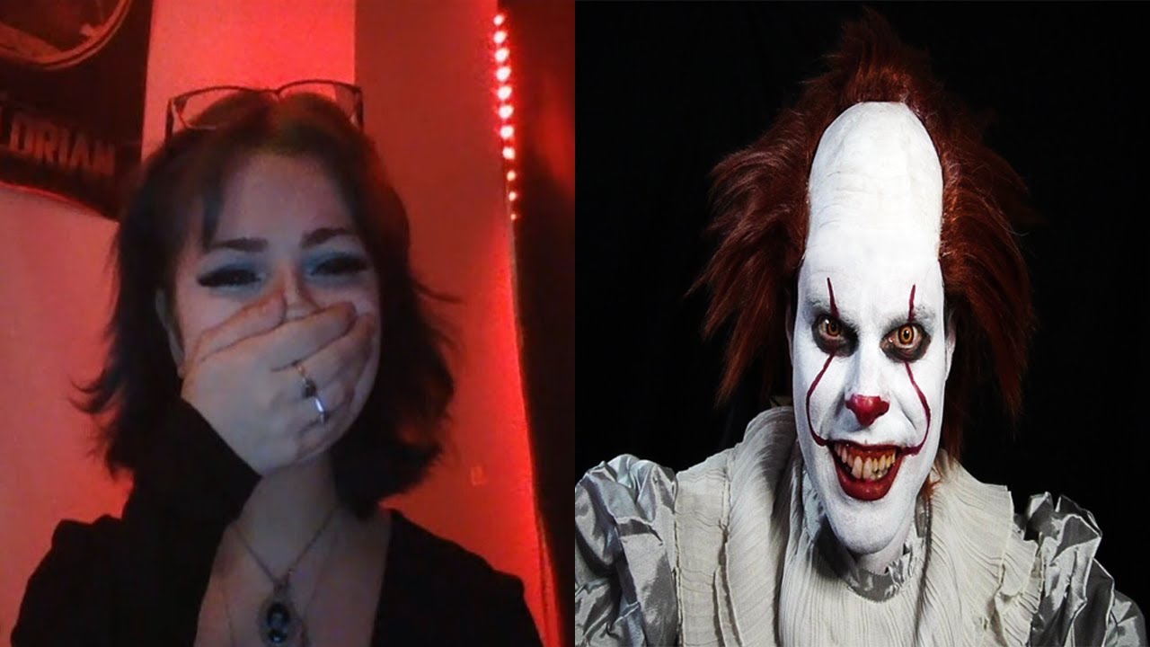 Pennywise сообщает людям их местоположение на Omegle
