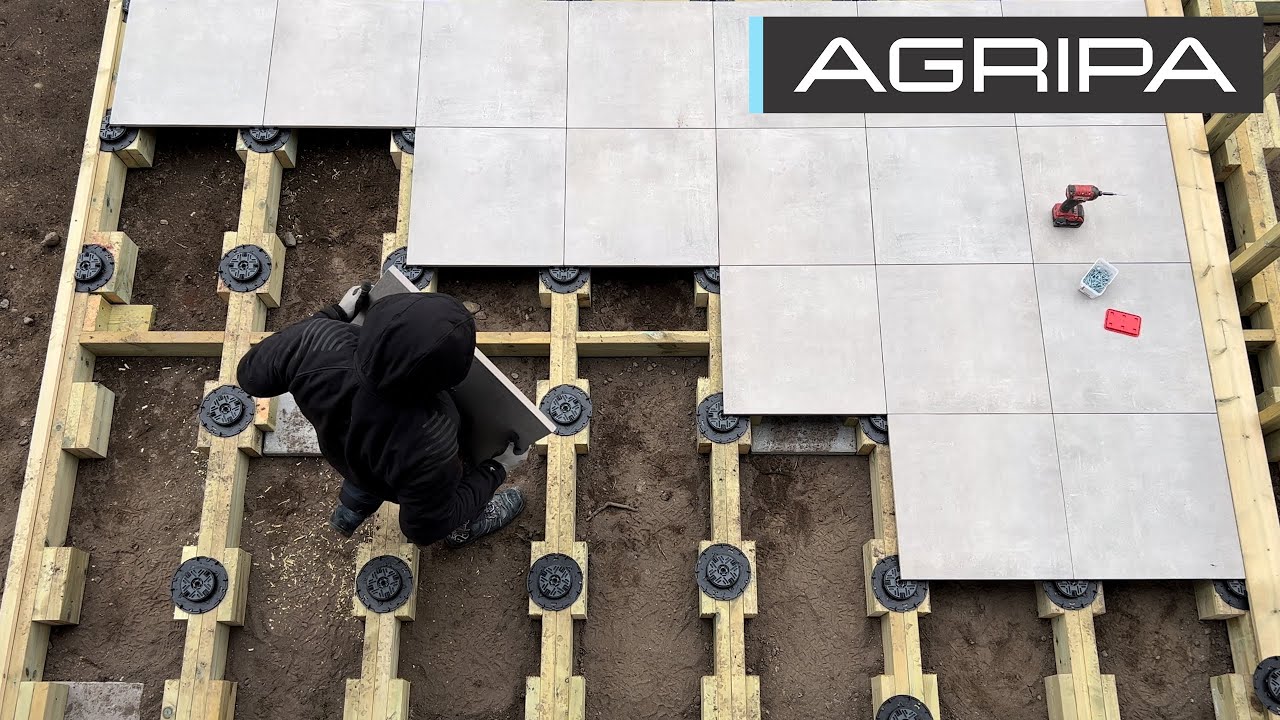 Terrassefliser - Leggeanvisning | Agripa